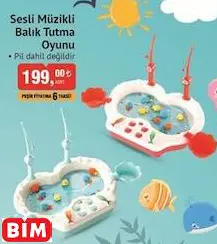 SESLİ MÜZİKLİ BALIK TUTMA OYUNU OYUNCAK